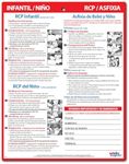 Safety Magnets by ZOCO – Spanish CPR & Choking First Aid Magnet (en Español) – Laminated 8.5x11 Chart for Infants, Children – Heimlich Maneuver Instructions for Home, School, or Workplace