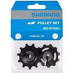 SHIMANO POLEA JGO.GUIA/Tension RD-R7000 SS-SGS Cycling Unisex Adult, (Multi-Colour), One Size, 3F398010, Black