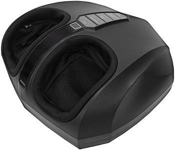 Homedics Compression Feet Foot Massager Massage Shiatsu Vibration Heat Black