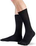 Knitido Traditionals Tabi | Japanese Split Toe Socks in Cotton, 8 1/2 - 11 UK, Colours:black