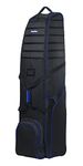 Bag Boy T-660 Golf Travel Cover for Airlines, Quilted Padded Top, Internal Compression Strap, Lockable Full Wrap-Around Zipper, in-Line Skate Wheels