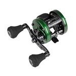 Abu Garcia Ambassadeur™Beast™ HD Reel, Fishing Reel, Round Baitcast Reels, Conventional Fishing, Unisex, Green, 5600 | Right Hand