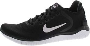Nike - Free RN 2018-942836001 - Color: Black-White - Size: 10.0