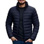 Ben Martin jacket for men || Puffer Jacket for men || winter jackets for men || bomber jacket for men || biker jacket for men || casual jacket for men || Blue Jacket for men 2XL