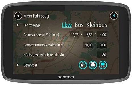 TomTom LKW Navigationsgerät GO Professional 520 (5 Zoll, Sonderziele und Routen für LKW, Stauvermeidung dank TomTom Traffic, Karten-Updates Europa, Updates über Wi-Fi, hochwertige Halterung)