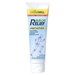 Rub On Relief® 3oz. - All-Natural Pain Relief Cream & Anti-Inflammatory. Fast, Safe Relief for All Types of Joint & Muscle Pain.