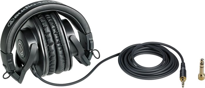 Audio-Technica M30x Over-Ear Headphones – Black