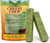 Advance Pet Products Gourmet Cheesy Chew for Dogs (1 lb, 6 Count) - Himalayan Yak Cheese Dog Treat, Natural Long Lasting Protein Rich Chew for Small Medium Large Dogs, Healthy Pet Snack - Mint