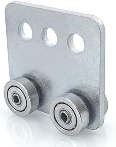 P2950-EG 4 Wheel Light Duty Trolley Assembly for Use with All 1-5/8" Or Taller Strut Channel，Electro-Galvanized Carbon Steel Material.