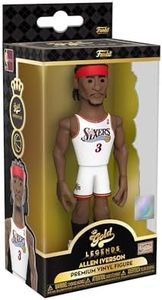 Vinyl Gold NBA Sixers Allen Iverson 5 Inch Vinyl Figure