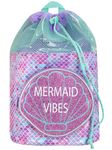 Harry Bear Kids Swim Bag Mermaid Purple