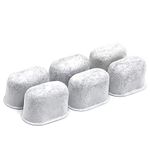 6Pack KEURIG Compatible Water Filter Cartridges for Keurig by Delibru - Premium Activated Charcoal Used in Filters (6)