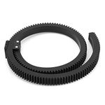 Focus Ring,Adjustable SLR Camera Follow Focus Len Gear Ring Belt Photography Accessory,for SLR DSLR Camera Camcorder Video Camera DV HDV,for 46‑92mm/1.8‑3.6inch Lens