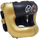 Rival Boxing Headgear-Guerrero FS3-Gold-Size S/M