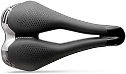 Selle Italia S 5 Superflow Road Bike Saddle Hi-Viz - Comfortable Gel Bike Seat for Commuting, Fitness, City, and Leisure Biking - Road Bike Seat for Men and Women, Black, 255 x 160mm, 325g (SI510838)