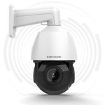 VIKYLIN Outdoor 5MP PTZ PoE IP Security Camera,Auto Tracking 18x Optical Zoom 30x Digital Zoom,Human Vehicle Detection,2-Way Talk,328ft IR,SD(512GB),IP66,5MP@30fps…