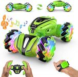 RC Stunt Cars Remote Control Car Double-Sided Driving 360° Flips Rotating Car Toy All Terrain Off-Road car,4WD Gesture Sensing Rc Cars for Teen Boys for Kids for Boys Girls Age 6-12