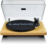 Lenco Wooden Turntable with MMC Cartridge and PC Encoding, Wood