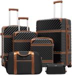 Coolife Luggage Set Suitcase Carry 