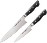 Samura PRO-S Knife Set: Utility Knife, Chef's Knife. Hardness 59 HRC