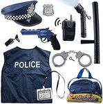 12 Pcs Police Costume for kids with