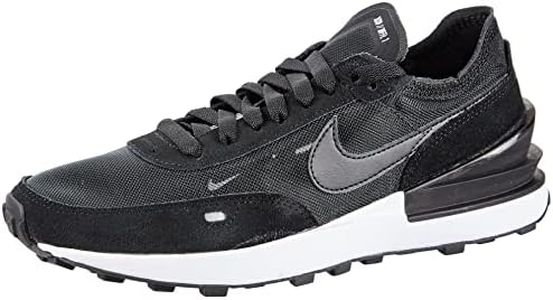 Nike Waffle One Mens Running Trainers Da7995 Sneakers Shoes, Black/White, 9