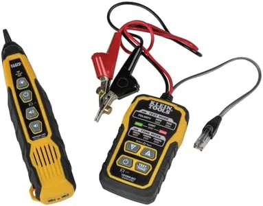 Klein Tools VDV500-820 Wire Tracer Tone Generator and Probe Kit Continuity Tester for Ethernet, Telephone, Speaker, Coax, Video, and Data Cables, RJ45, RJ11, RJ12