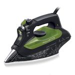 Rowenta Iron, DW6030, 2500W, Microsteam 400 Soleplate, Dry & Steam, 2m Cable, 45g/min, Black, Green