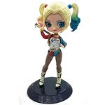 AUGEN Harley Quinn Action Figure from The Joker Limited Edition for Car Dashboard, Decoration, Cake, Office Desk & Study Table (15cm)(Pack of 1)