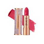 MyGlamm POUT by Karan Johar Intense Matte Plumping Lipstick - Dramatic Pout (Deep Pink Shade) | Highly Pigmented, Long Lasting, Lightweight, Creamy Matte Lipstick For Lip Makeup (4g)