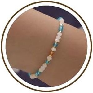 Nymerianoble Crystal Bracelet for Women Chakra Bracelets Nurses Week Gifts Protection Bracelet Stress Relief Gifts Gemstone Bracelets for Women Wedding Gift