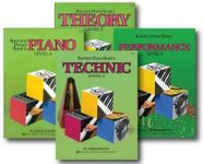 Bastien Piano Basics Level 3 - Four Book Set - Includes Level 3 Piano, Theory, Technic, and Performance Books