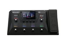 Zoom G6 Guitar Multi-Effects Processor with Expression Pedal, Touchscreen Interface, 100+ Built in Effects, Amp Modeling, IR’s, Looper, & Audio Interface for Direct Recording to Computer