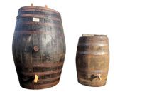 Whiskey Barrel Water Butt/Rainwater catcher (Small)