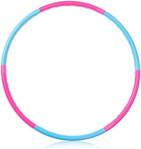 Liberry Kids Exercise Hoop, Detachable & Size Adjustable Toy Hoop, Professional Hoola Rings for Kids, Blue,pink