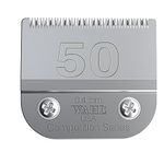 Wahl Competition Blade, Number 50, Full Tooth, Blade Set Animal Clipper, 0.4mm, Replacement Blades, Spare Clipper Blade, Pet Clipper Spares, Stainless Steel, Rust Resistant, Precise Cutting