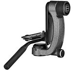 Gitzo Fluid Gimbal Head, Gimbal Head with Fluid Cartridge, with Whip-Pan for Movement Control, Compatible with Systematic and Mountaineer Tripods, for Photographers and Videographers
