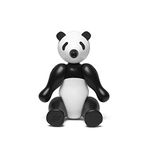 Kay Bojesen Panda WWF Medium Figures 25 cm Wooden Figures Decoration, Black