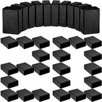 20 Pcs Foam EVA Yoga Blocks Lightweight Yoga Bricks Non Slip Supportive Foam Blocks Yoga Prop Accessories for Yoga, Pilates, Stretching and Meditation, Women Men Yogi Yoga Beginners (Black)