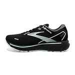 Brooks Women's Ghost 14 Gtx Running Shoe, Black Blackened Pearl Aquaglass, 3 UK