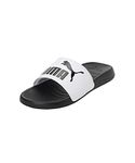 Puma Unisex-Adult Popcat 20 RES Black-White Slide - 8UK (39126208)