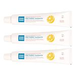 Mee Mee Fluoride Free Orange Flavor Toothpaste, 70g (Pack of 3)