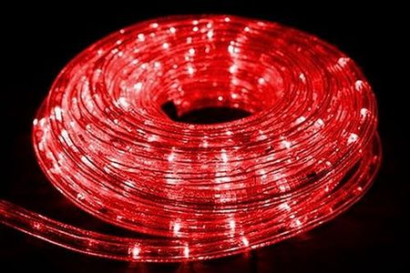 20 Meters Party Christmas Lights Wedding LED Rope Light Waterproof 20M … (Red)