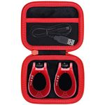 co2CREA Hard Storage Carrying Case for Xvive U2 Wireless Guitar Transmitter/Receiver System, Case only