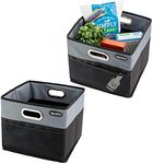 High Road CargoCube Car Trunk Organizers - Multipurpose Car Trunk Box and Storage Bin with Leakproof Liner - set of 2