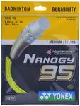 Yonex Nanogy 95 Badminton Strings, 0.69mm (Flash Yellow)