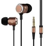 100SEASHELL Long Cord Wired Earbuds