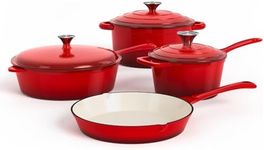 DishDelight Enameled Cast Iron Cook