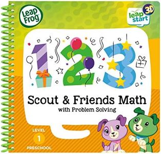 Leapfrog- Scout And Friends Maths 3D Activity Book Giocattolo di apprendimento, Multicolore, Taglia Unica, 460703