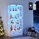 Lamtor Display Cabinet with Glass D